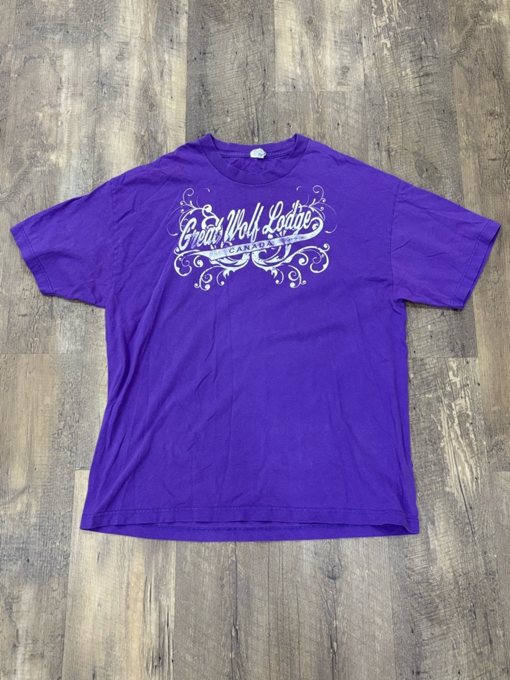 Alstyle Purple Great Wolf Lodge Graphic Tee
